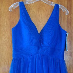 Christina Wu Blue Formal Dress Size 8